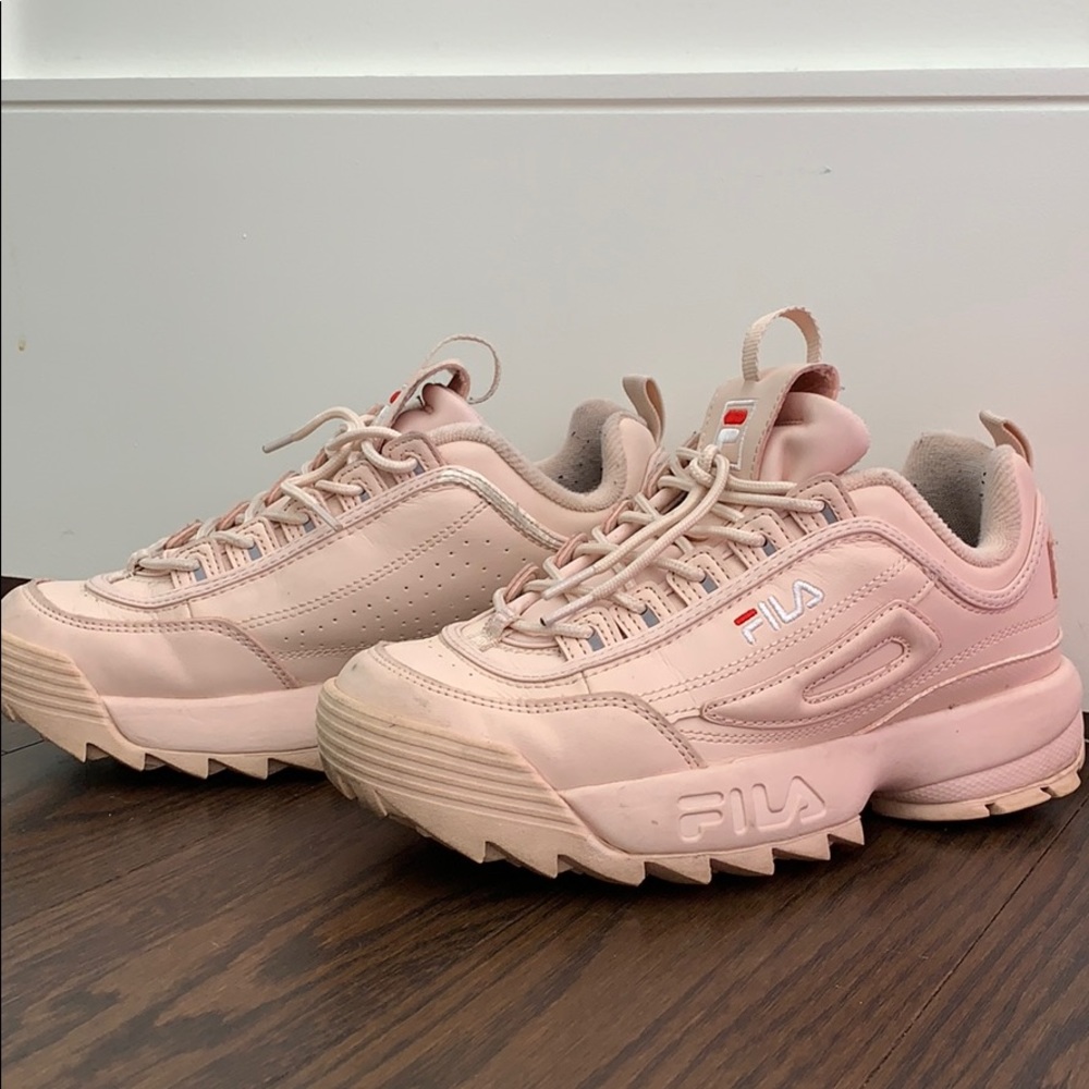 FILA 17FW DISRUPTOR II PALE PINK